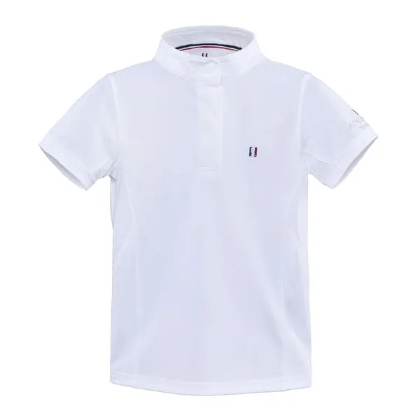 Kingsland Girl's Classic Showshirt White