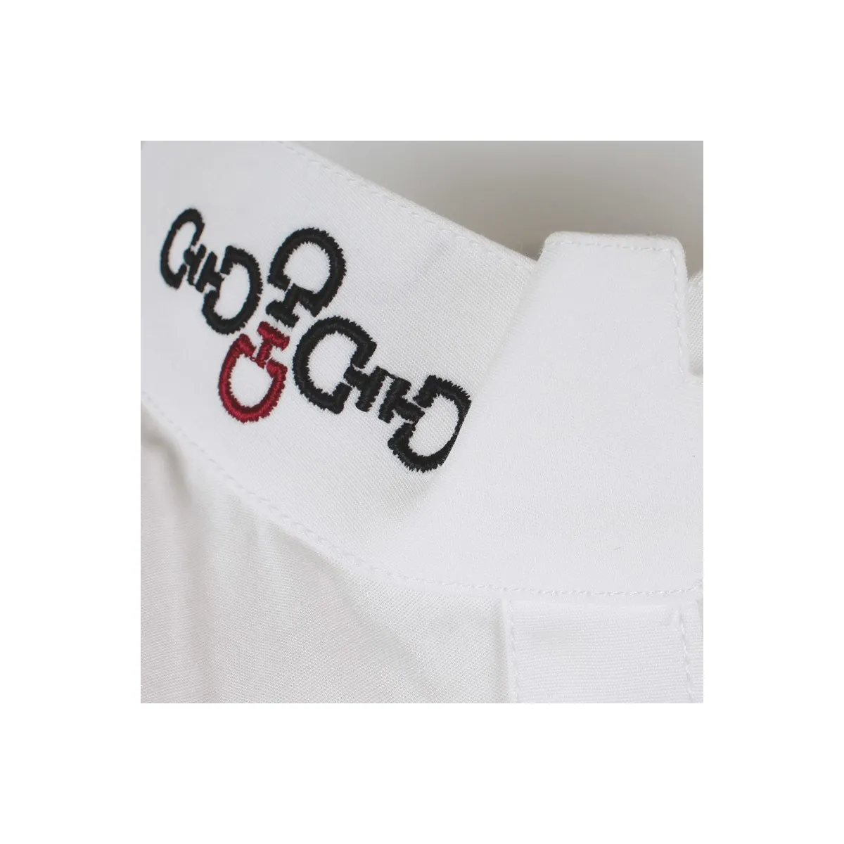 LADIES SHOW SHIRT BY CAVALLERIA TOSCANA, SHORT SLEEVES White
