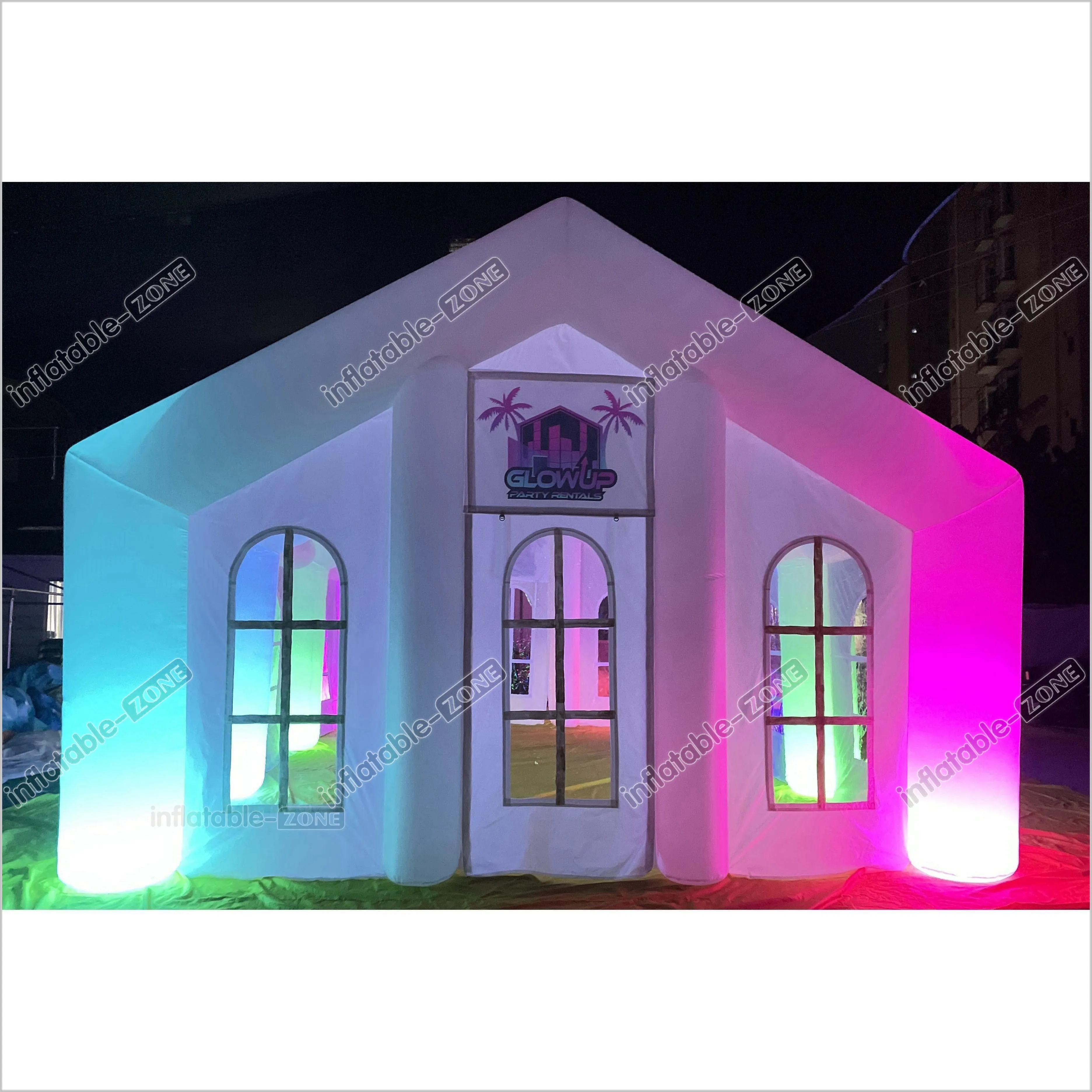 Large Inflatable Tent Outdoor Inflatable Party Tent Led Light Wedding Inflatable Tents