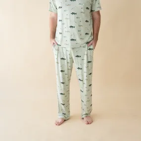 Men's Lounge Pants in Fishing