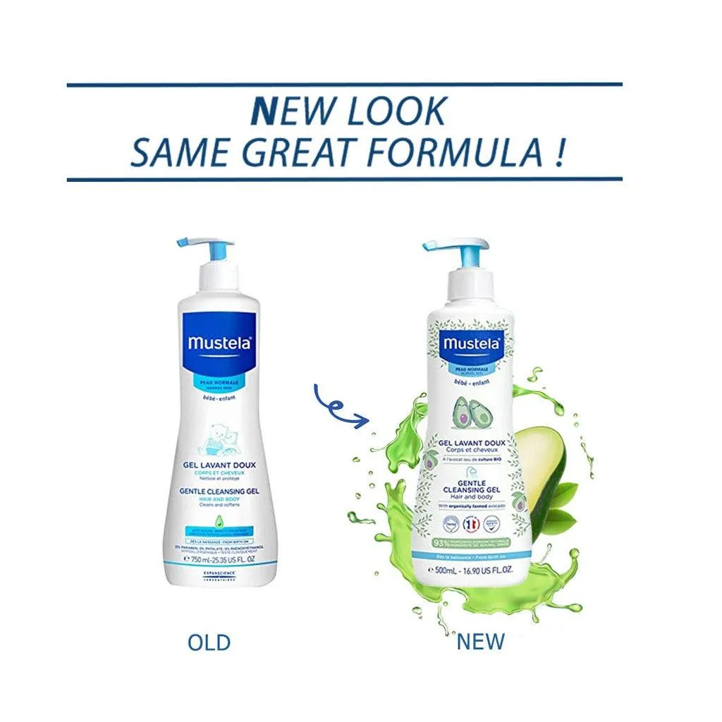 Mustela Baby Gentle Cleansing Gel For Hair & Body 500 mL