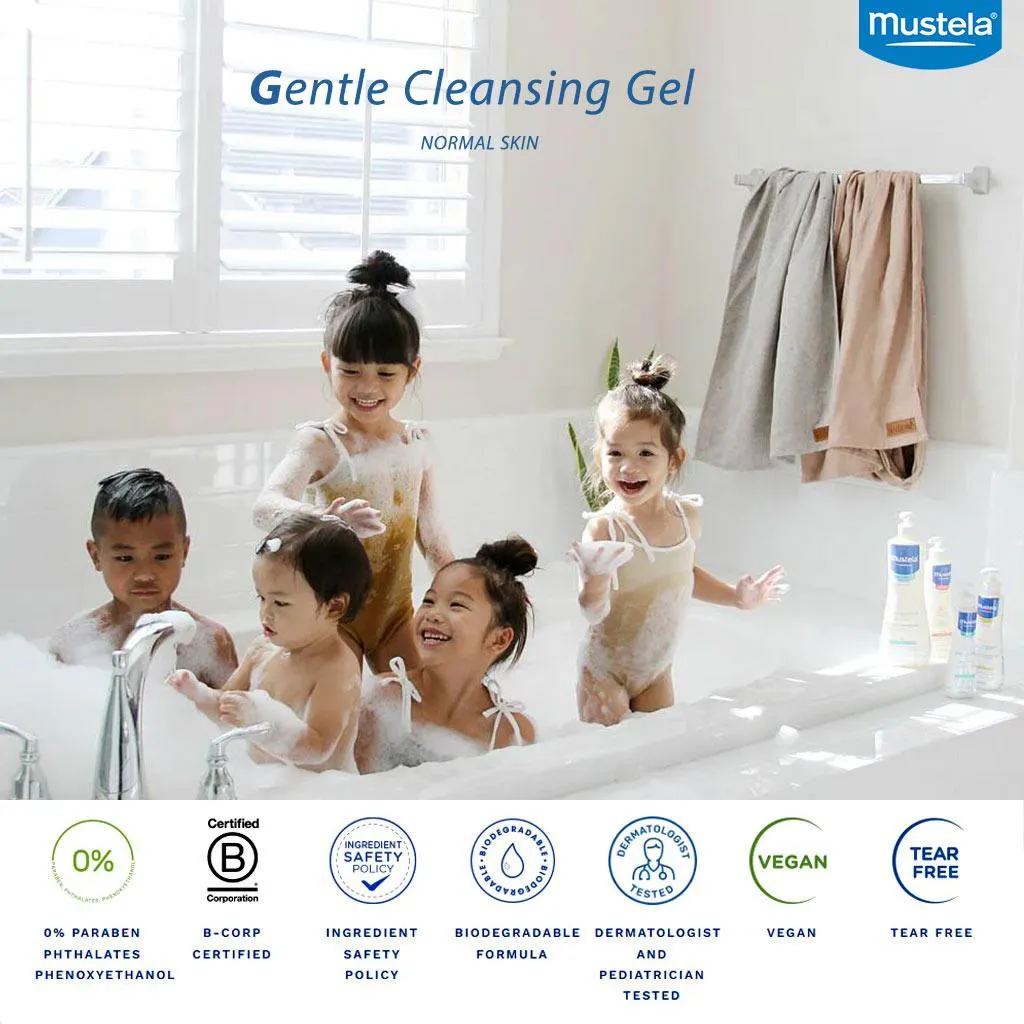 Mustela Baby Gentle Cleansing Gel For Hair & Body 500 mL