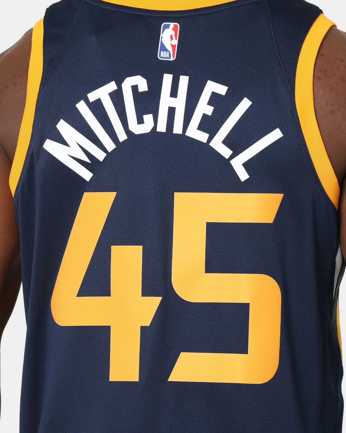 Nike Utah Jazz Donovan Mitchell #45 Icon Swingman Jersey College Navy
