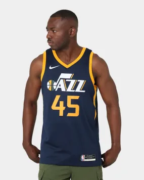 Nike Utah Jazz Donovan Mitchell #45 Icon Swingman Jersey College Navy