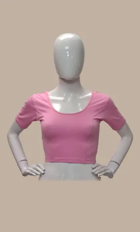 Pink Stretch Blouse