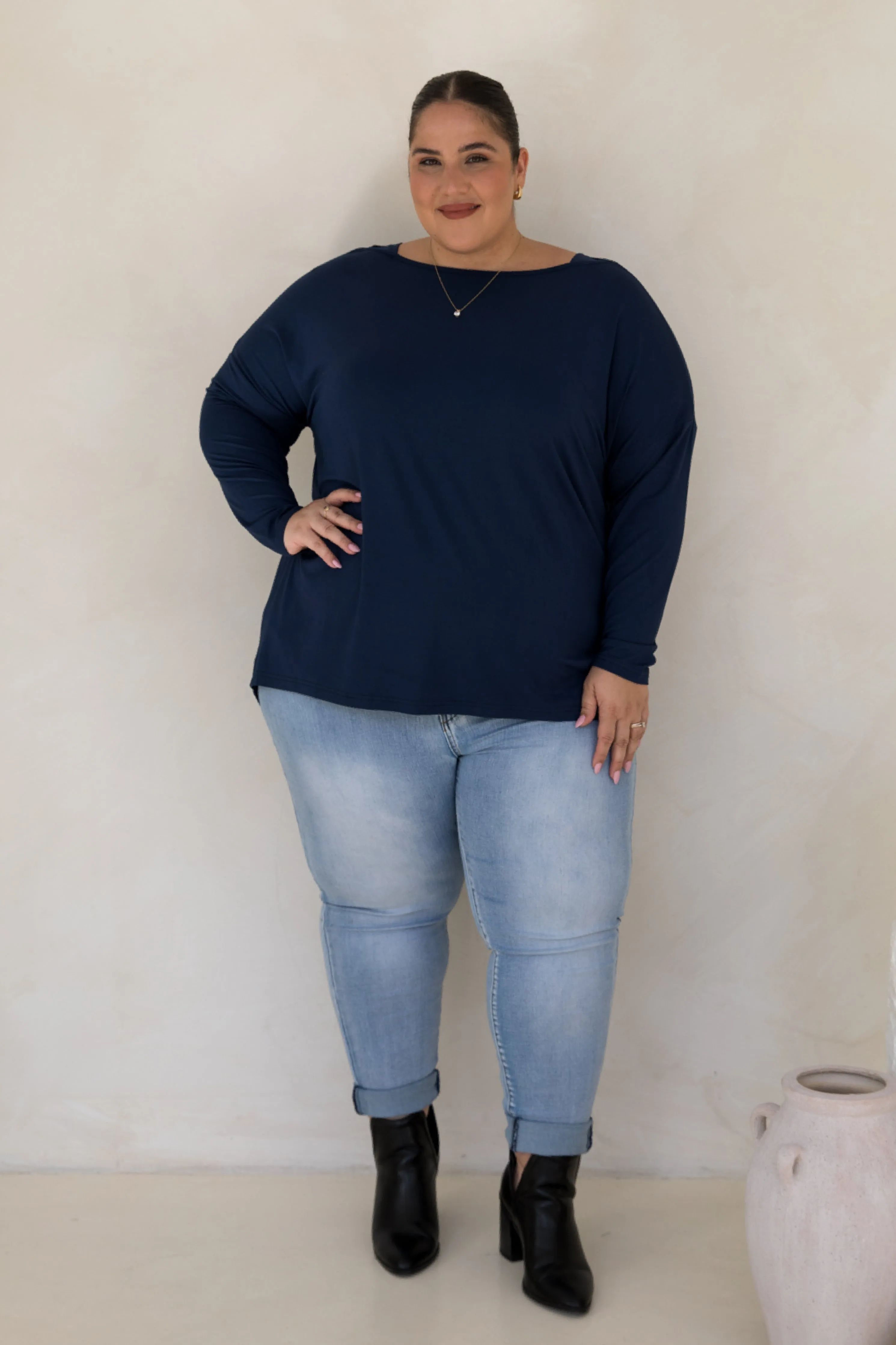 Pippa Top | Navy