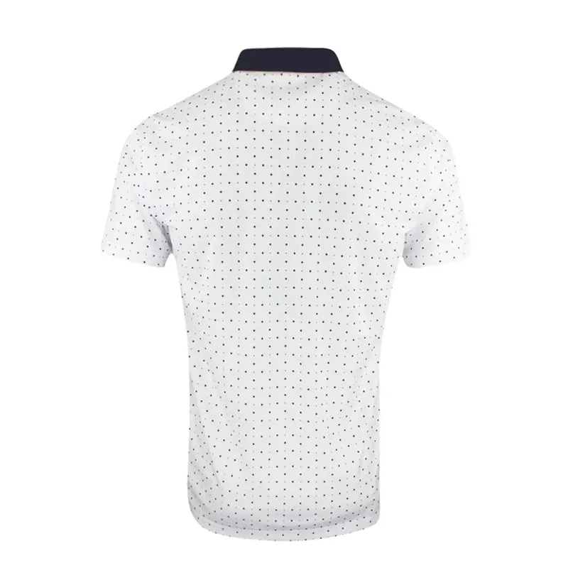 PUMA Pure Geo Men's Polo (White/Navy)