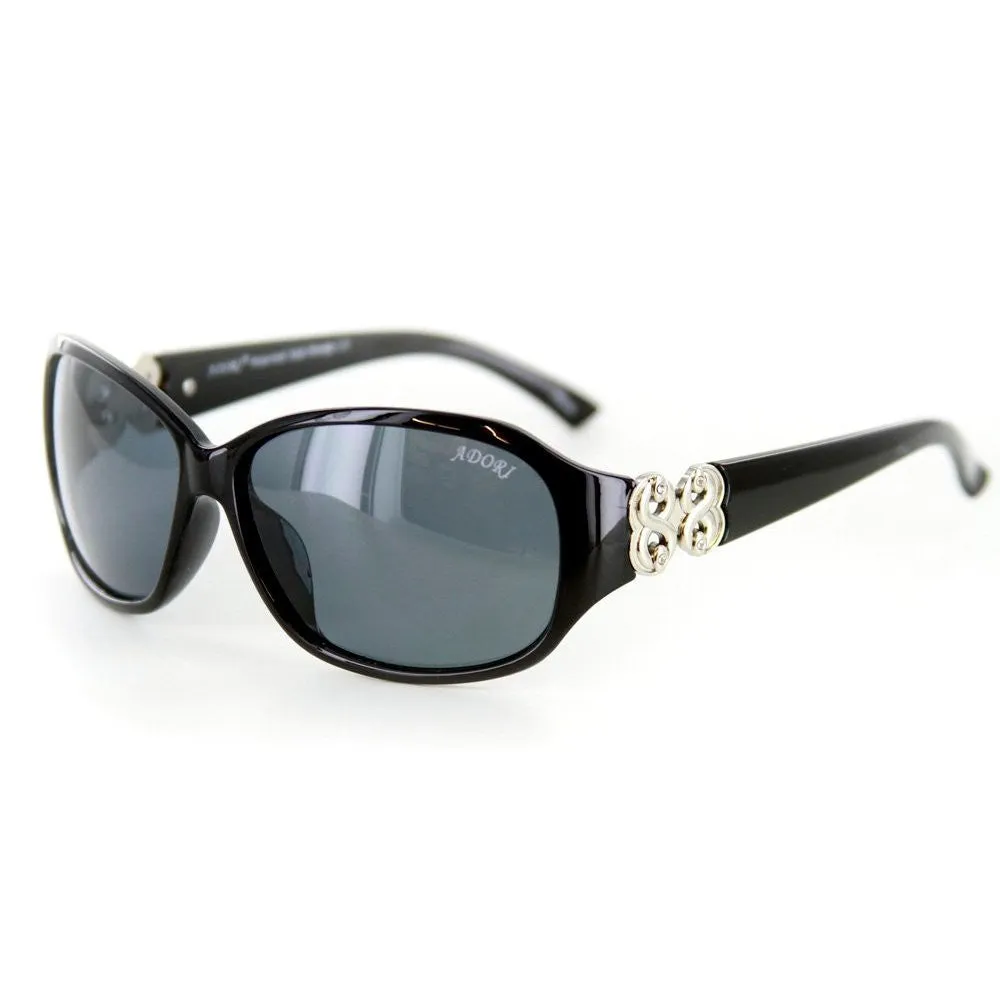 "Adori92027" Elegant Polarized Sunglasses in Three Fashion Colors - 100% UV