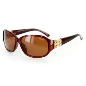 "Adori92027" Elegant Polarized Sunglasses in Three Fashion Colors - 100% UV