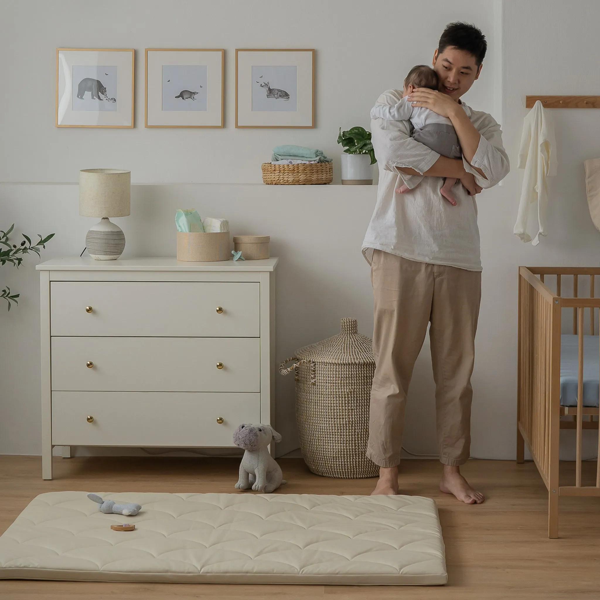 Rectangle Playmat - Soft Ecru