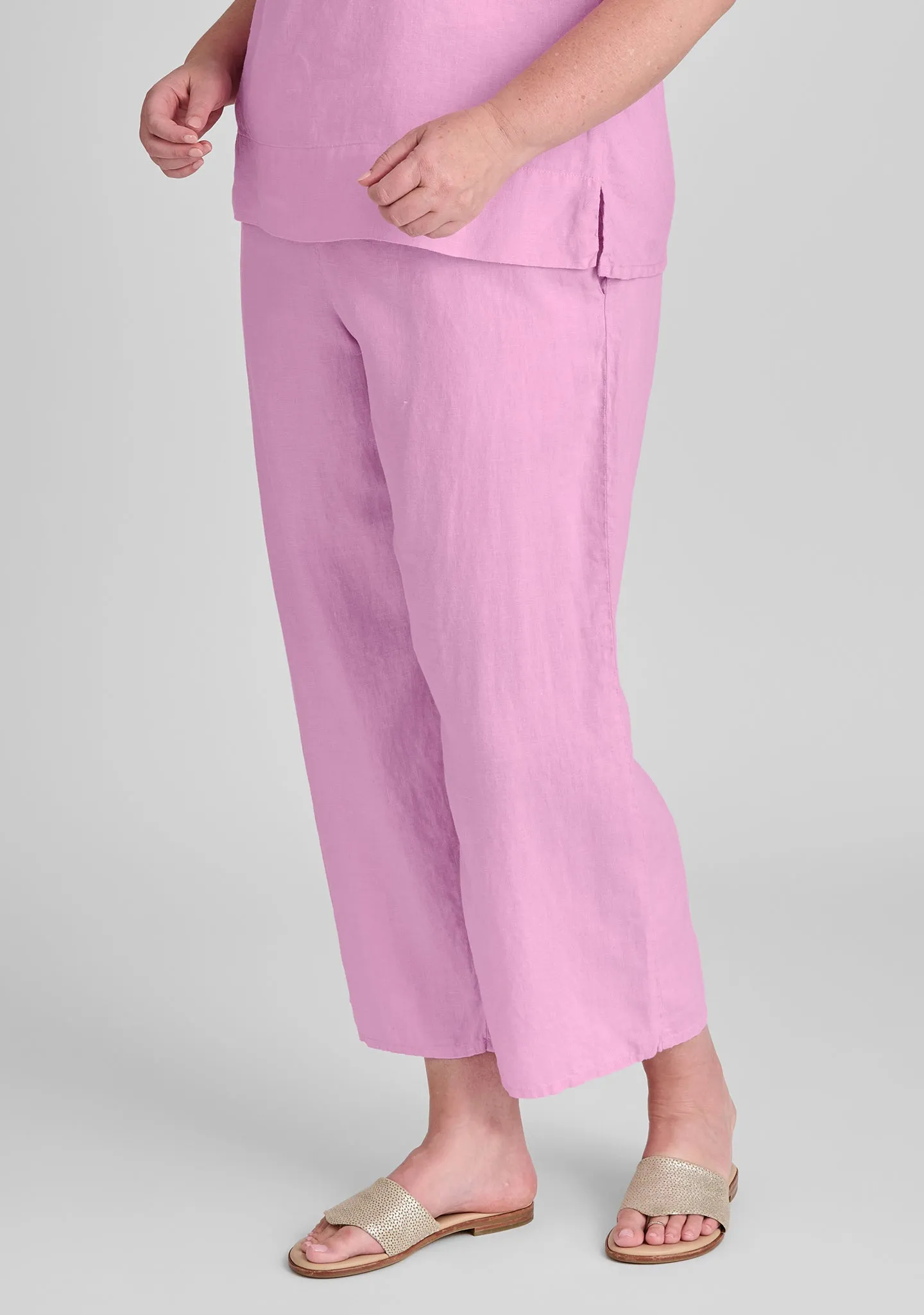 Renewed Flood - Linen Drawstring Pants
