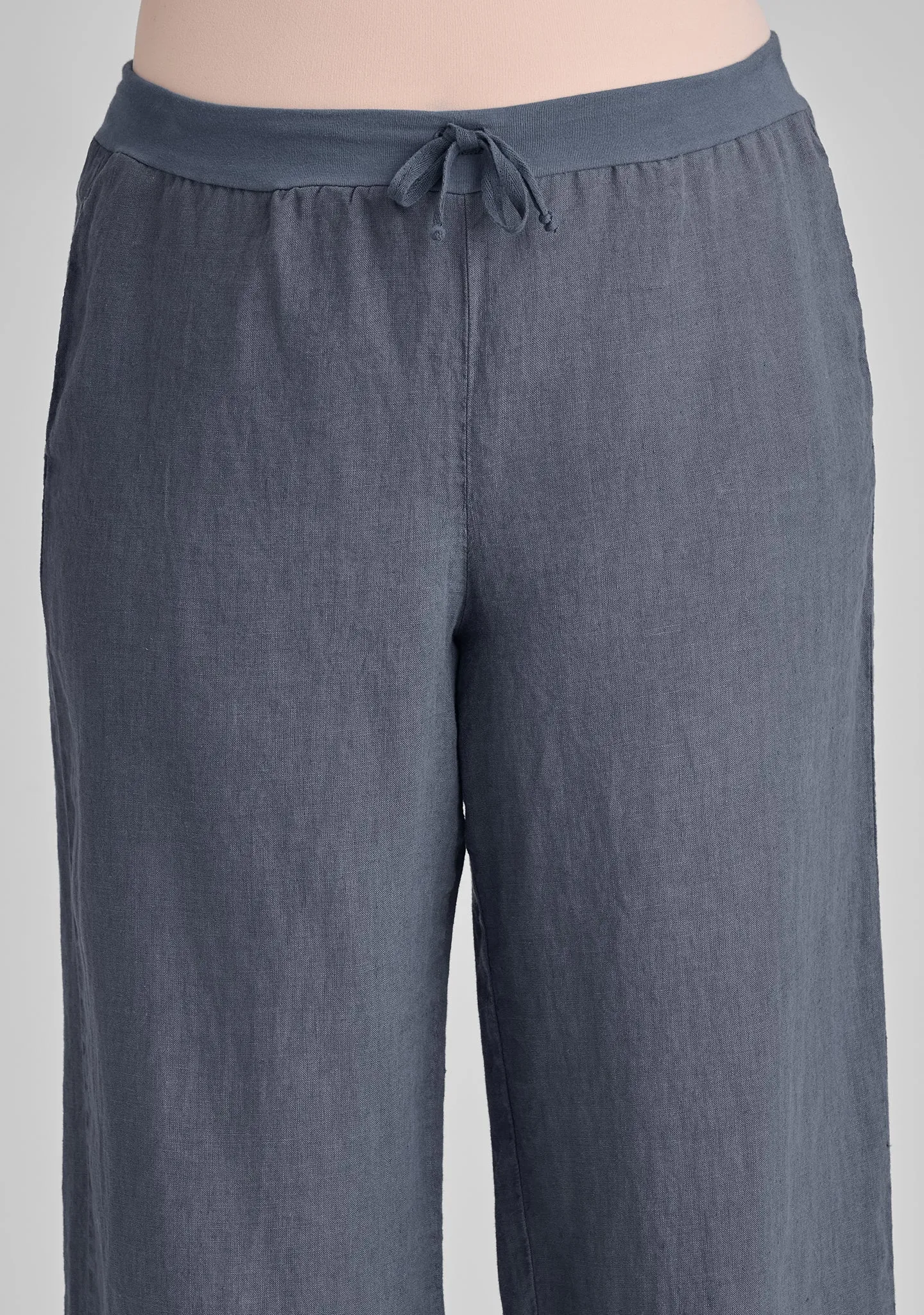Renewed Flood - Linen Drawstring Pants