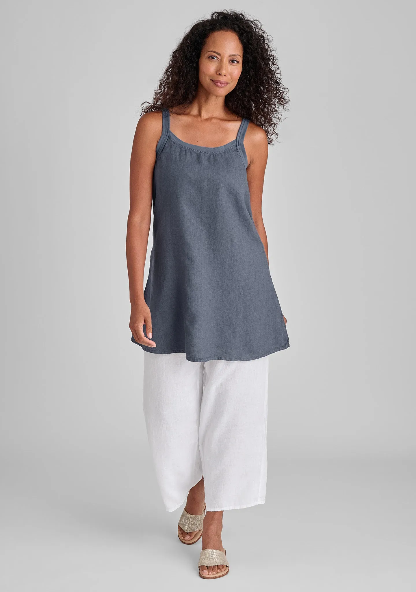 Renewed Flood - Linen Drawstring Pants