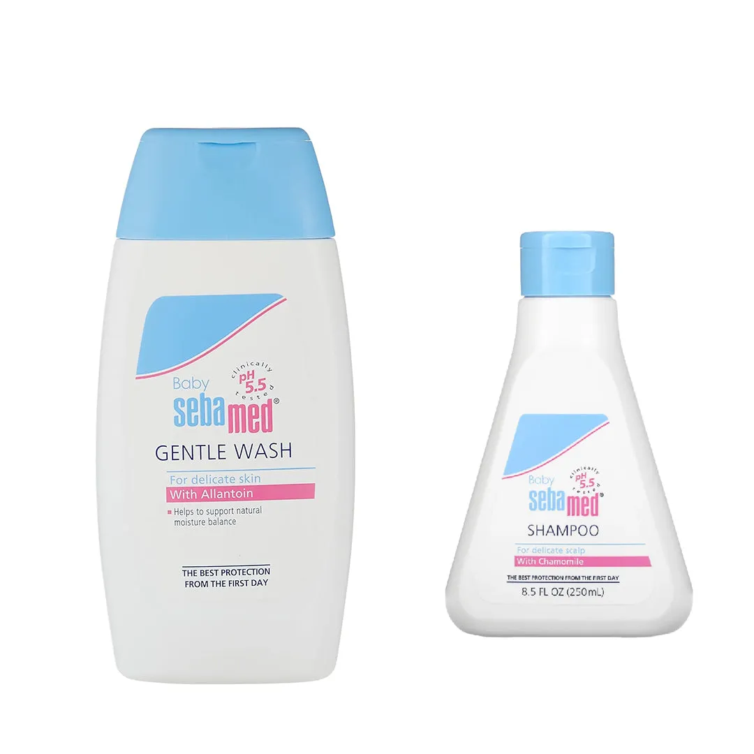 Sebamed Baby Gentle Wash 200ml   Sebamed Baby Shampoo 250 mL