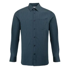 STRETCH COTTON GINGHAM BUTTON DOWN SHIRT