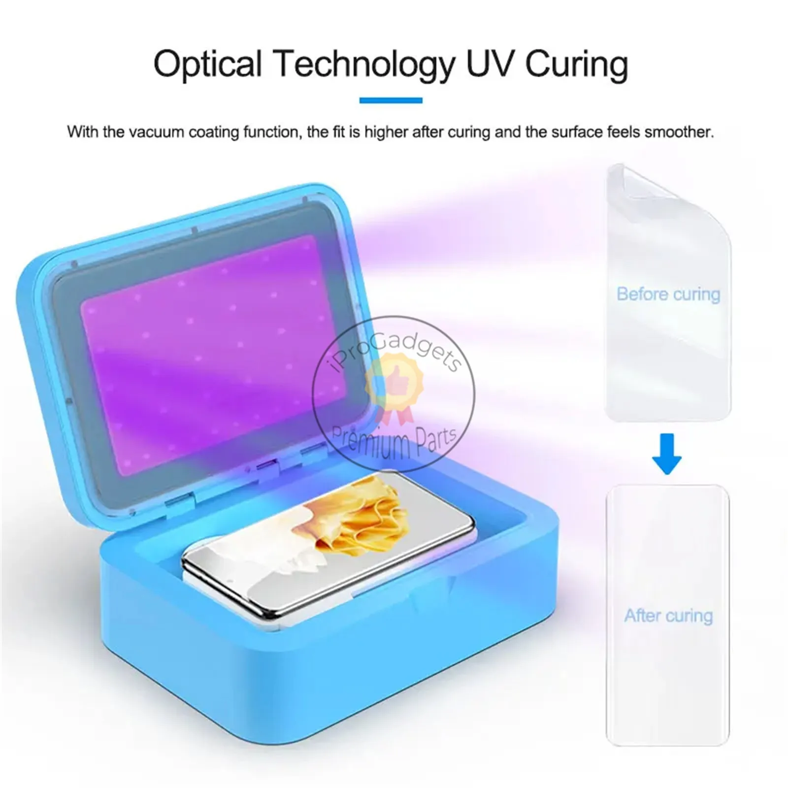 Sunshine S-918B SE Intelligent Vacuum UV Filming Machine UV Curing   Vacuum Holding Machine
