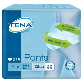 Tena Pants Plus X-Small - 14 Pack