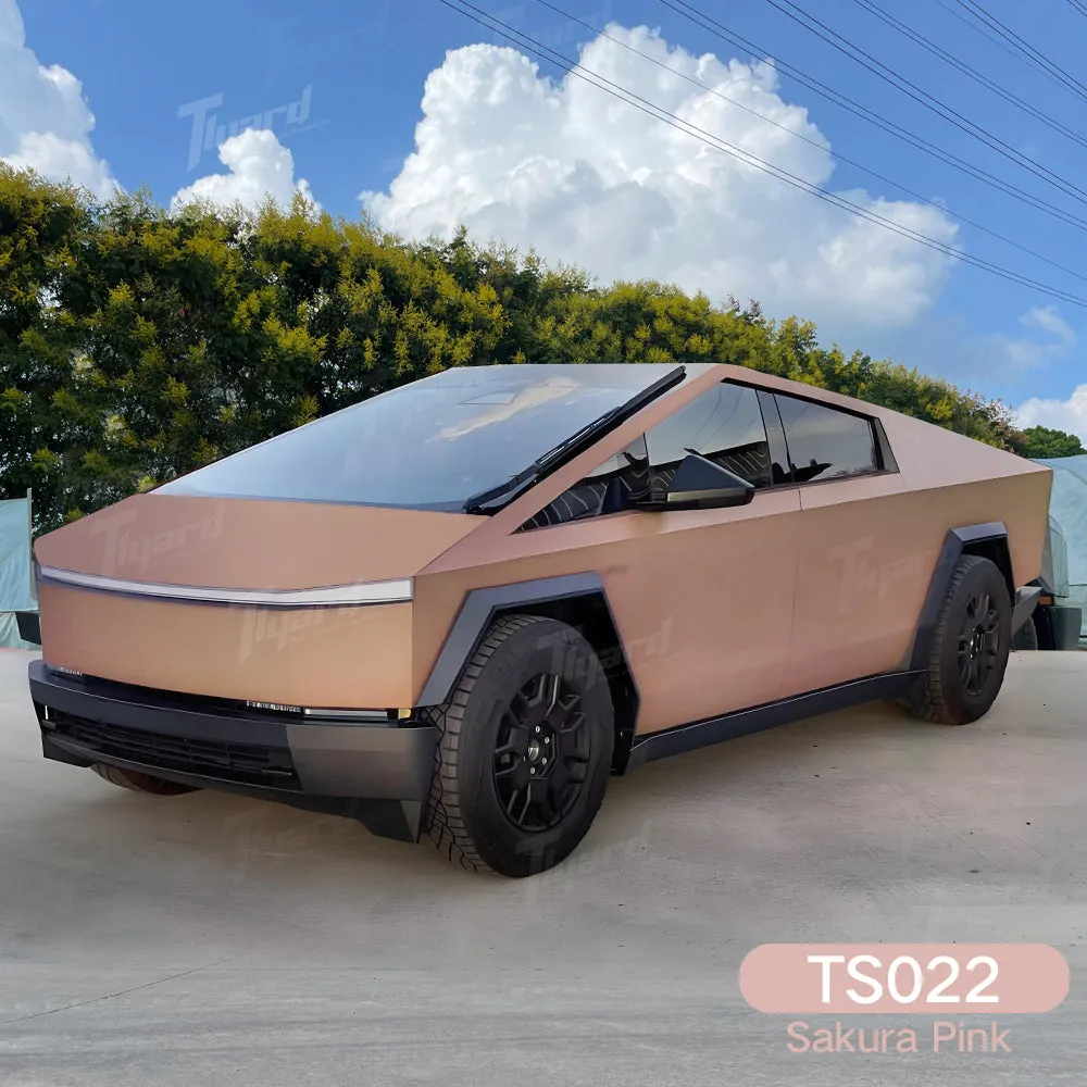 Tesla Cybertruck Color Paint Films Matte/Glossy/Laser Paint-Like Color Pre-Cut Full Coverage PPF