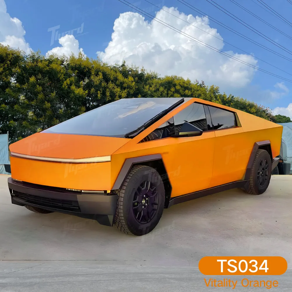 Tesla Cybertruck Color Paint Films Matte/Glossy/Laser Paint-Like Color Pre-Cut Full Coverage PPF
