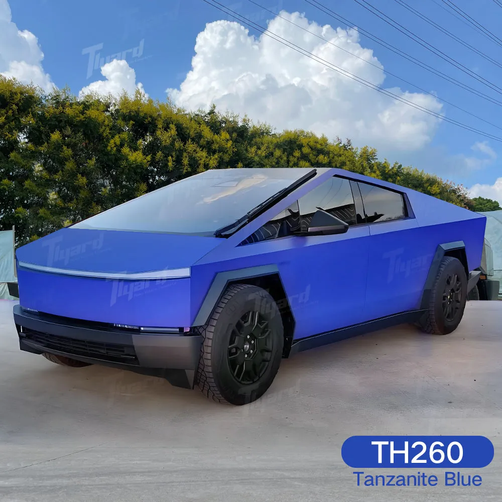 Tesla Cybertruck Color Paint Films Matte/Glossy/Laser Paint-Like Color Pre-Cut Full Coverage PPF