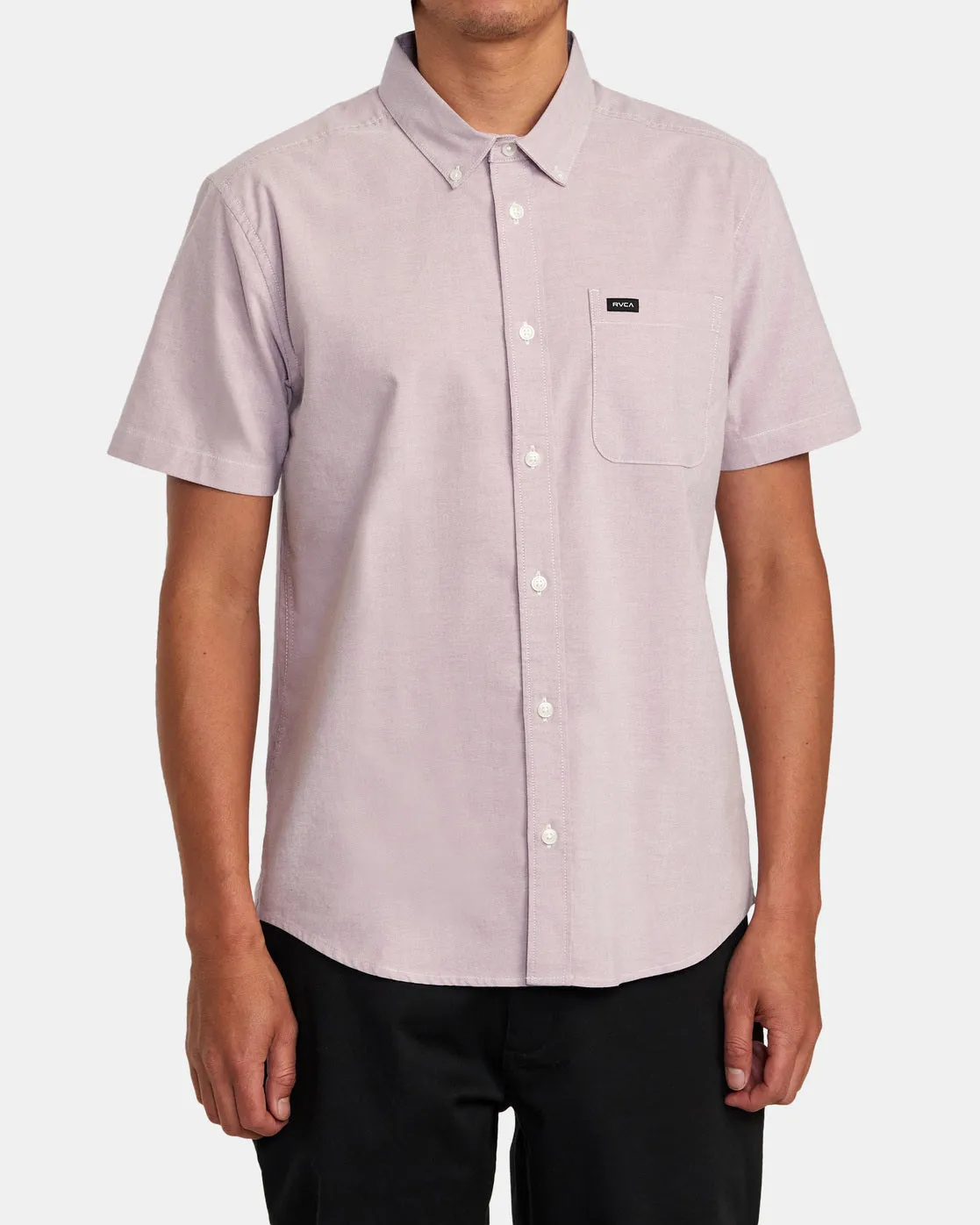That'll Do Stretch Short Sleeve Shirt - Lavender