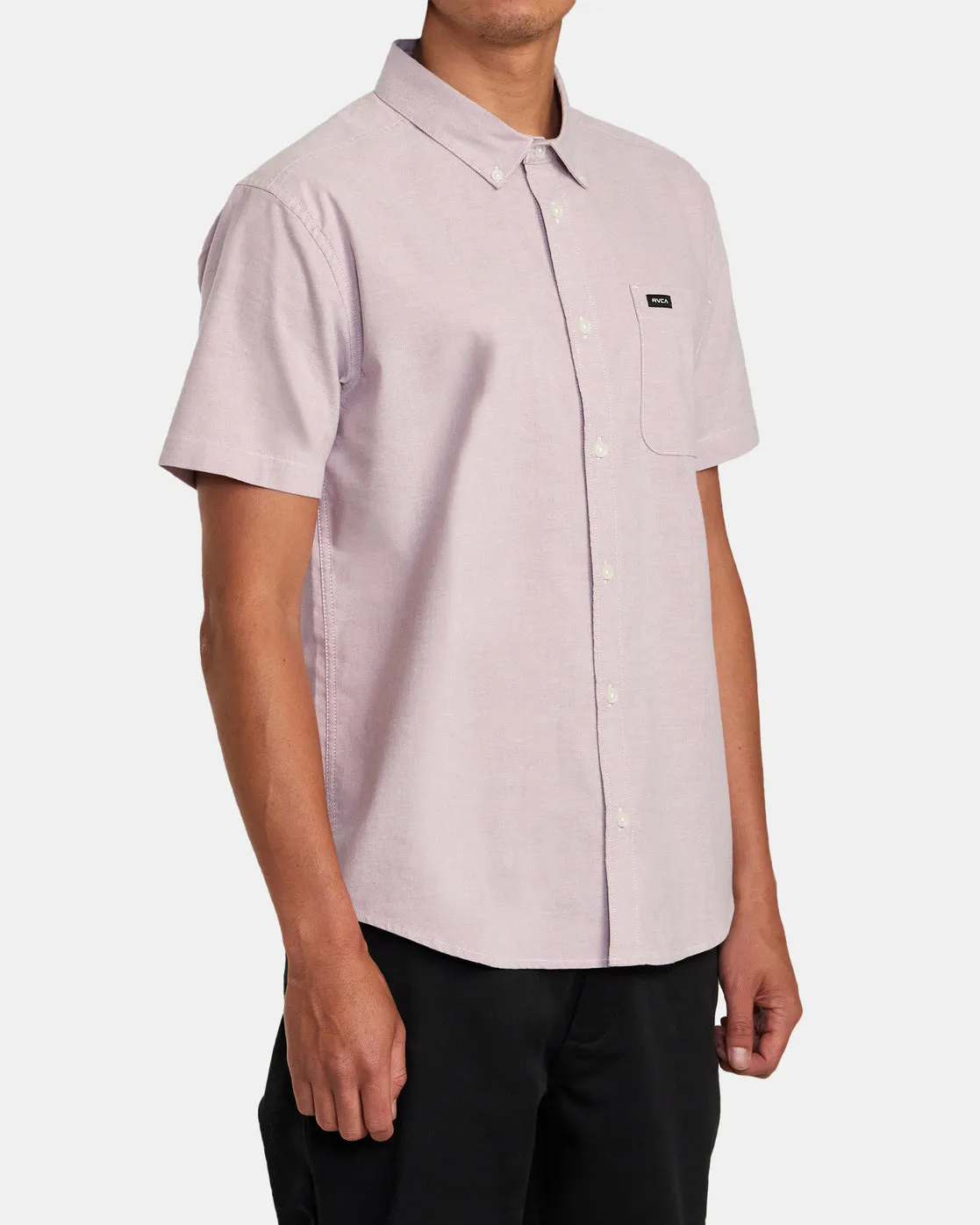 That'll Do Stretch Short Sleeve Shirt - Lavender