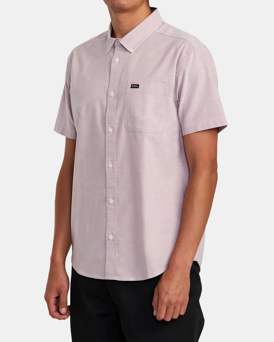 That'll Do Stretch Short Sleeve Shirt - Lavender