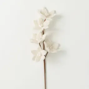 White Sherpa Flower Spray