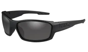 Wiley X WX Rebel Sunglasses - Matte Black Frame/Black Ops Smoke Grey Lenses