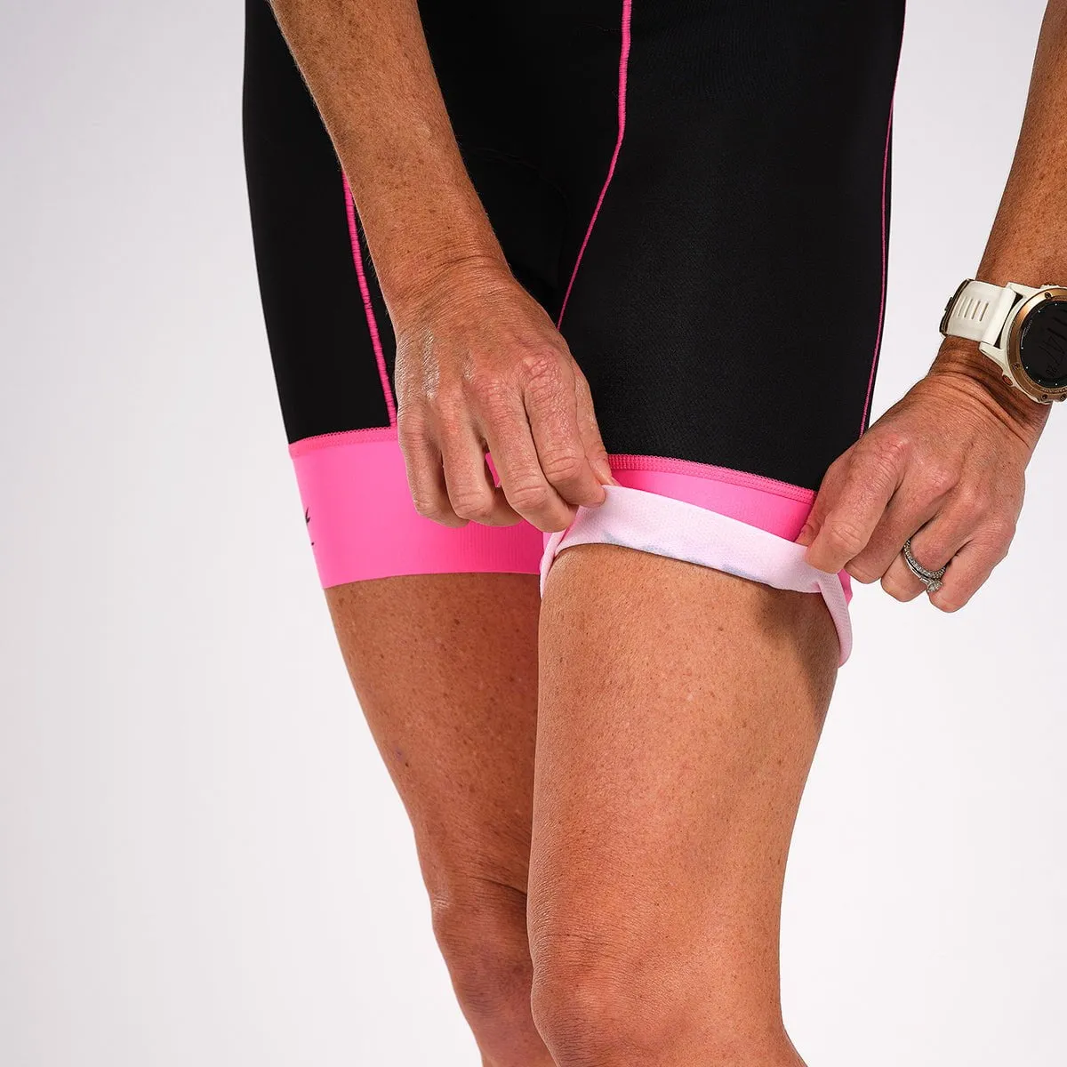 Womens Core  Triathlon Aero Racesuit - Blush